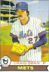 1979 Topps Baseball Cards      334     Craig Swan
